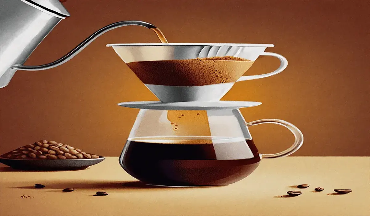 روش غوطه وری قهوه